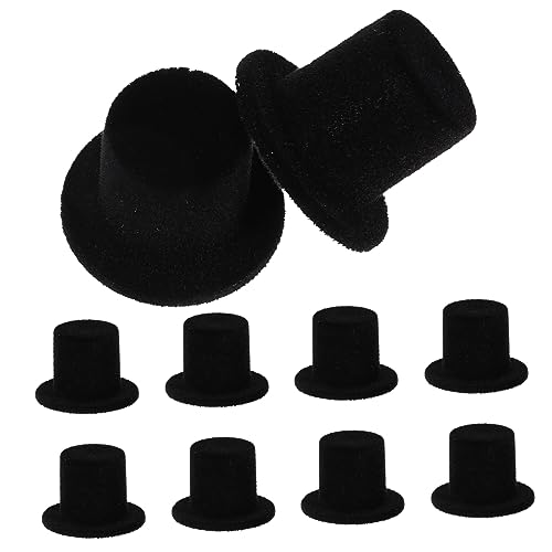 Gogogmee 20 Stück Miniatur Zylinderhüte Filz für Puppen Weihnachtsdeko DIY Bastelbedarf Langlebig Dekorativ für Bastelprojekte und Festlichkeiten Gogogmee 20 Stück Miniatur Zylinderhüte Filz für Puppen Weihnachtsdeko DIY Bastelbedarf Langlebig Dekorativ für Bastelprojekte und Festlichkeiten von Gogogmee