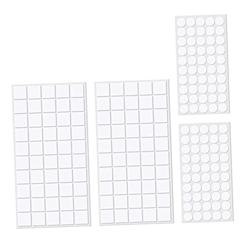 Gogogmee 200 Stück Doppelseitige Klebepunkte Transparente Klebepads für DIY Handwerk und Dekoration Unsichtbare Rückstandsfreie Kleber für Ballons Hochzeiten und Bastelprojekte von Gogogmee
