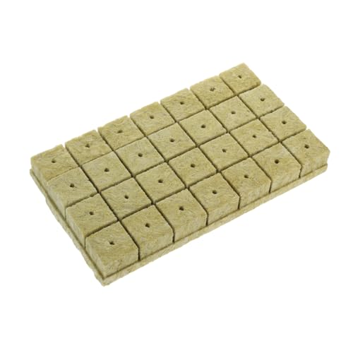 Gogogmee 28 Stück Hydroponische Steinwolle Würfel Pflanzwürfel für Stecklinge Anzucht und Umpflanzen Vielseitig für Blumen Gemüse Belüftung und Wasserspeicherung für Indoor garten Gogogmee 28 Stück Hydroponische Steinwolle Würfel Pflanzwürfel für Stecklinge Anzucht und Umpflanzen Vielseitig für Blumen Gemüse Belüftung und Wasserspeicherung für Indoor garten von Gogogmee