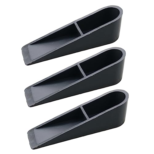 Gogogmee 3 STÜCKE Türstopper ohne Bohren Antikollisions Türpuffer für Wohnräume Schwarz Geräuschdämpfung Wand und Türschutz Leicht und Wiederverwendbar von Gogogmee