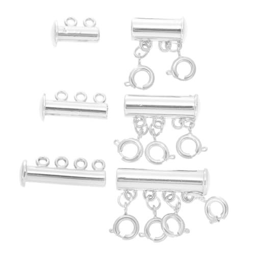 Gogogmee 3 Stück Teiliges DIY Schmuckverbinder Magnetischer Legierungsverschluss für Halsketten und Armbänder Starke Magnetkraft Einfach zu Befestigen Sicherer Verschluss für Modische Gogogmee 3 Stück Teiliges DIY Schmuckverbinder Magnetischer Legierungsverschluss für Halsketten und Armbänder Starke Magnetkraft Einfach zu Befestigen Sicherer Verschluss für Modische von Gogogmee