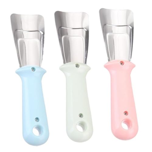 Gogogmee 3stücke Edelstahl Eisschaufel Für Kühlschrank Enteisungsschaufel Mit Aufhängegriff Eiskratzer Eisentfernungsschaufel Aus Kunststoff Und Edelstahl Kühlgeräte Reinigungsutensil von Gogogmee