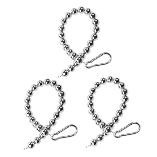 Gogogmee 3 Stück Teiliges Fahnenmast Befestigungsringe aus Edelstahl mit Clips Robuste und Elegante Flaggenhalter für Sicheren Halt bei Outdoor-flaggen Einfache Anbringung Vielseitig von Gogogmee