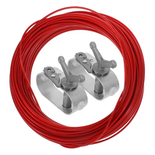 Gogogmee 3 Stück Teiliges Heavy Duty Poolabdeckung Kabel und Robuste Stahlseile mit Ratschen Spannwerkzeug für Einfache Befestigung und Sicheren Halt Poolabdeckung Fuß von Gogogmee