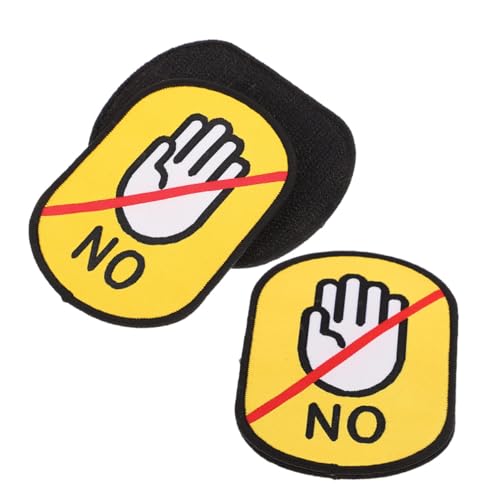 Gogogmee 3 Stück Teiliges Nicht Berühren warnaufkleber Haustier Wasserfeste und Langlebige Soziale Identifikations patches Einfache Anbringung an Halsband oder Geschirr für Sichere Gogogmee 3 Stück Teiliges Nicht Berühren warnaufkleber Haustier Wasserfeste und Langlebige Soziale Identifikations patches Einfache Anbringung an Halsband oder Geschirr für Sichere von Gogogmee