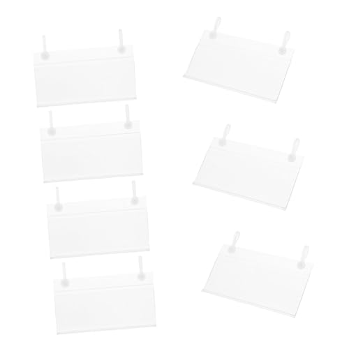 Gogogmee 30 Stück Teiliges Transparente Wiederverwendbare Etikettenhalter aus PVC mit Schnappverschluss für Drahtkörbe und Ablagen Stabile Befestigung für Einzelhandel Supermärkte Gogogmee 30 Stück Teiliges Transparente Wiederverwendbare Etikettenhalter aus PVC mit Schnappverschluss für Drahtkörbe und Ablagen Stabile Befestigung für Einzelhandel Supermärkte von Gogogmee