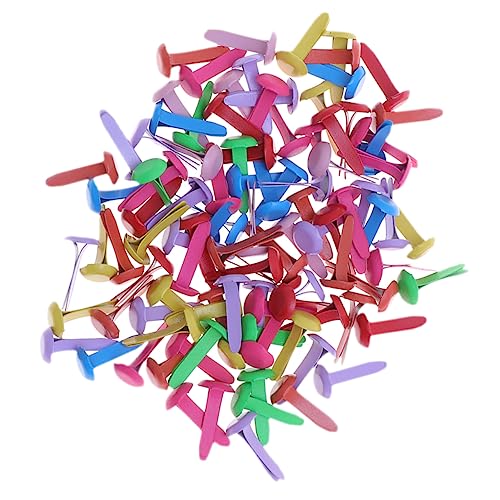 Gogogmee Mehrfarbige Kleiner Brads 300 Stück Selbstgemacht Bastelzubehör Zweibeinige Nägel Legierungsmaterial Glatte Kanten Für Sicheres Arbeiten Für Scrapbooking Und Bastelprojekte Gogogmee Mehrfarbige Kleiner Brads 300 Stück Selbstgemacht Bastelzubehör Zweibeinige Nägel Legierungsmaterial Glatte Kanten Für Sicheres Arbeiten Für Scrapbooking Und Bastelprojekte von Gogogmee