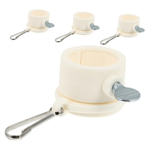 Gogogmee 4 Stck Teiliges Metall Fahnenmast kit mit Rotierenden Befestigungsringen Langlebige Flaggenhalter für Einfache Installation und Flexible Drehung Geeignet für Outdoor Fahnenmasten von Gogogmee