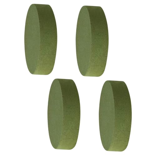 Gogogmee 4 Stück Floristenblock Kunststoff Runder Blumenhalter für Blumenarrangements Absorbierende Blumenerde für Frische und Trockenblumen und Wohnungsdekoration Gogogmee 4 Stück Floristenblock Kunststoff Runder Blumenhalter für Blumenarrangements Absorbierende Blumenerde für Frische und Trockenblumen und Wohnungsdekoration von Gogogmee