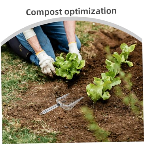 Gogogmee 4 Stück Gartensieb Metall mit Griff Edelstahl Siebmaschen Kompostsieb Bodensieb Durchwurfsieb für Erde Sand Steine Pflanzvorbereitung Gogogmee 4 Stück Gartensieb Metall mit Griff Edelstahl Siebmaschen Kompostsieb Bodensieb Durchwurfsieb für Erde Sand Steine Pflanzvorbereitung von Gogogmee
