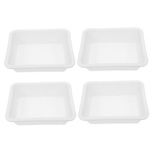 Gogogmee 4 Stück Labor Organizer Tablett Laborpfanne Experimentierausrüstung Labortablett Labortabletts Für Die Laborplatte Laborbedarf Tablett Labor Arbeitspfanne von Gogogmee