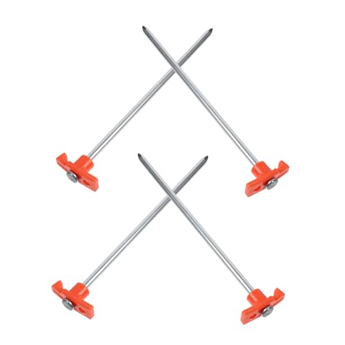Gogogmee 4 Stück Schwere Zelt heringe Metall Erdanker für Camping Outdoor Rostfrei Wiederverwendbar Kompakt Stabiler Halt für Zelte und Sandboden Praktische Zeltheringe für Windige Gogogmee 4 Stück Schwere Zelt heringe Metall Erdanker für Camping Outdoor Rostfrei Wiederverwendbar Kompakt Stabiler Halt für Zelte und Sandboden Praktische Zeltheringe für Windige von Gogogmee