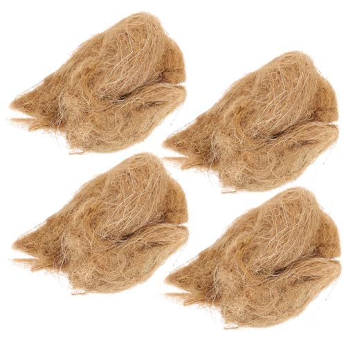 Gogogmee 4 Stück Teiliges Jute feueranzünder Natürlicher Gelber Hanfsamen Praktisches Camping feuerwerkzeug Langlebig Mehrfach Verwendbar für Outdoor Survival Wandern und Gartenfeuer Gogogmee 4 Stück Teiliges Jute feueranzünder Natürlicher Gelber Hanfsamen Praktisches Camping feuerwerkzeug Langlebig Mehrfach Verwendbar für Outdoor Survival Wandern und Gartenfeuer von Gogogmee