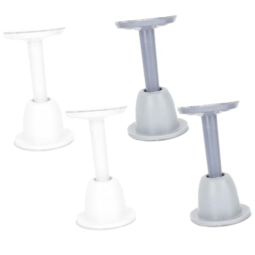 Gogogmee 4 Stück Teiliges Türstopper aus silikonfreiem Material stoßdämpfender und geräuschloser Türschutz winddichter Wandpuffer für Schlafzimmer Bad vielseitig einsetzbar einfache von Gogogmee