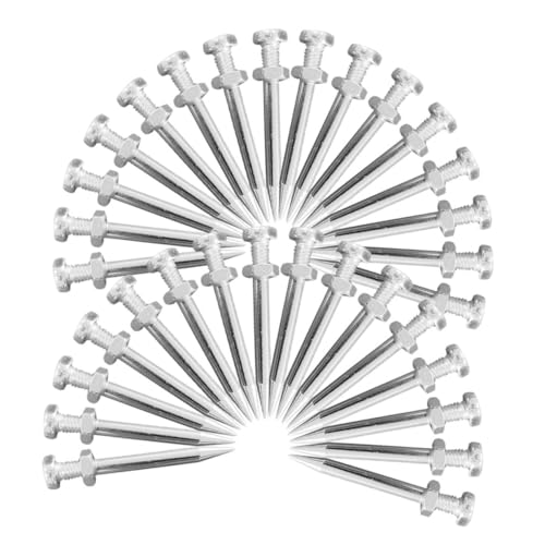 Gogogmee 40Stücke Rasenbelüftungsschuhspikes Metall Aerator Nägel für Rasenlüfter Langlebige Gartenschuhspitzen für Effiziente Bodenbelüftung für Garten und Rasenpflege Gogogmee 40Stücke Rasenbelüftungsschuhspikes Metall Aerator Nägel für Rasenlüfter Langlebige Gartenschuhspitzen für Effiziente Bodenbelüftung für Garten und Rasenpflege von Gogogmee