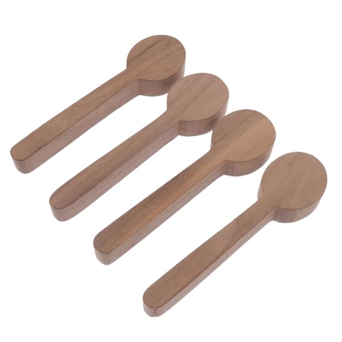 Gogogmee 4Stücke Teiliges DIY Holzlöffel Unvollendeten Holzformen für Kreative Bastelprojekte für Schnitzarbeiten Fantasie von Gogogmee