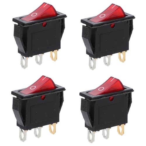Gogogmee 4Stücke Wippschalter für Elektrische Töpfe Robuster Kippschalter Installieren Kompatibel mit Elektrischen Pfannen und Hot Pots Gogogmee 4Stücke Wippschalter für Elektrische Töpfe Robuster Kippschalter Installieren Kompatibel mit Elektrischen Pfannen und Hot Pots von Gogogmee