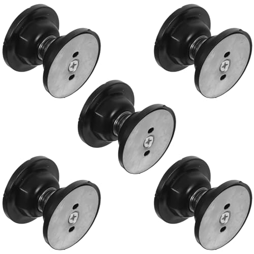Gogogmee 5 Sätze Magnetischer Türstopper mit Geräuschlosem Dämpfer Selbstklebend Halter für Haus Büro Wohnmobil und Camper Rutschfest und Kratzfrei Magnetische Türhalterung von Gogogmee