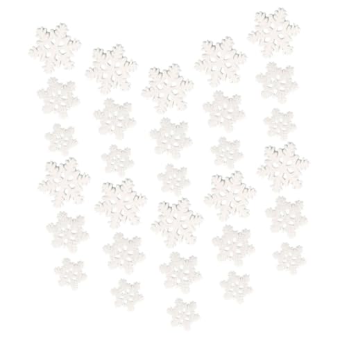 Gogogmee 50 Stück Mini Resin Schneeflocken Dekorationen für DIY Weihnachtsprojekte Weiße Schneeflocken für Festliche Bastelarbeiten und Winterliche Heimdekoration Gogogmee 50 Stück Mini Resin Schneeflocken Dekorationen für DIY Weihnachtsprojekte Weiße Schneeflocken für Festliche Bastelarbeiten und Winterliche Heimdekoration von Gogogmee