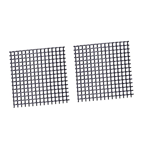 Gogogmee 50 Stück Teiliges Kunststoff Blumentopf Gitter Drainagegitter für Pflanzkübel mit Löchern Bodenmatte Verhindert Bodenverlust Atmungsaktives Netz für Gesunde Wurzelentwicklung von Gogogmee