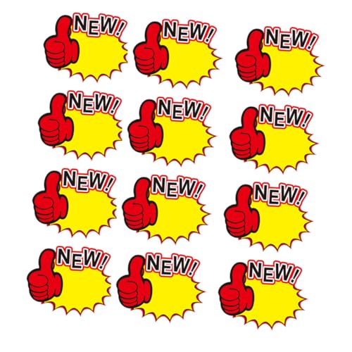 Gogogmee 50 Stück Werbeschilder Preisschilder aus Hochwertigem Papier Leuchtende Verkaufsschilder für Supermärkte und Einzelhandel Stabile Auffällige Preisetiketten für Ladenbeschriftung Gogogmee 50 Stück Werbeschilder Preisschilder aus Hochwertigem Papier Leuchtende Verkaufsschilder für Supermärkte und Einzelhandel Stabile Auffällige Preisetiketten für Ladenbeschriftung von Gogogmee