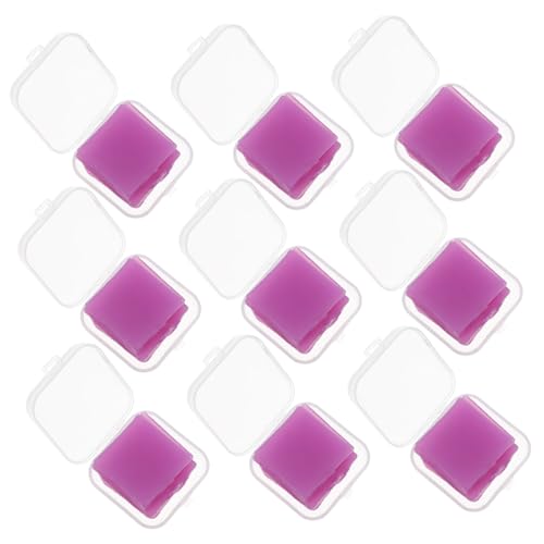 Gogogmee 54 Stück Teiliges DIY Embroidery Painting Glue Clay mit Violetten Aufbewahrungsboxen Praktischer Kleber für Anfänger Geeignet für Diamond Painting Nagelkunst und von Gogogmee