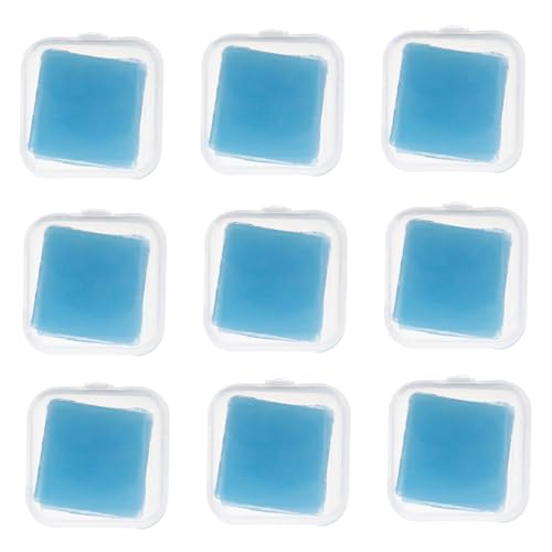 Gogogmee 54 Stück Teiliges Kleber mit Aufbewahrungsboxen Silikonbasierter Kleber für Kreuzstich Nagelkunst DIY und Handydekoration Einfach Anzuwenden Vielseitig Einsetzbar von Gogogmee