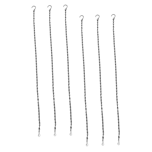 Gogogmee Robuste Blumentopf Hängeketten 6 Stück Metallkettenhaken Für Gartengeräte Pflanzer von Gogogmee