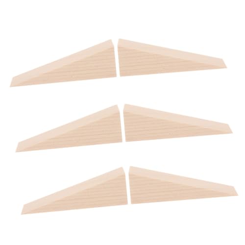Gogogmee 6 Stück Holzkeile Türstopper Rutschfest Dreieckige Holzblöcke für Haus und Büro Langlebige Türkeile mit Chevron Muster für Fenster und Türen Gogogmee 6 Stück Holzkeile Türstopper Rutschfest Dreieckige Holzblöcke für Haus und Büro Langlebige Türkeile mit Chevron Muster für Fenster und Türen von Gogogmee