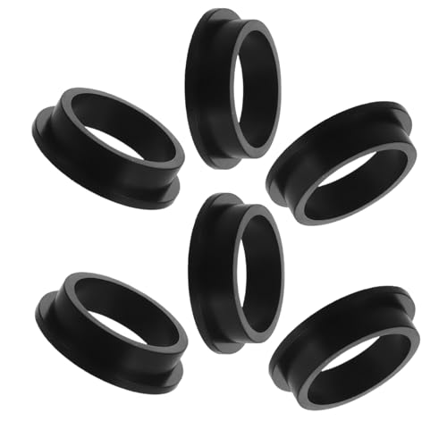 Gogogmee 6 Stück Teiliges Dichtungsgummi für Pool Sandfilterpumpe Schwarzer O Ring Ersatz für Filterpumpenmotor Flexibles Dichtungsset zur Wasserleckage Vermeidung Kompatibel mit Intex von Gogogmee