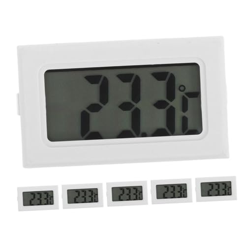 Gogogmee 6 Stück Teiliges Digitales Thermometer mit Hochpräzisem Sensor Praktisch und Eingebettet Raum Gewächshaus-temperaturmesser Vielseitig für Büro Industrie und Auto Leicht Ablesbares von Gogogmee