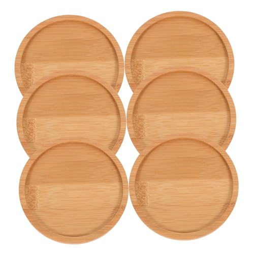 Gogogmee 6 Stück Teiliges Runde Holz Untersetzer mit Rillen Hitzebeständig Sicher für DIY Handwerk Tischschutz für Heiße Töpfe Becher und Kindergartenprojekte Gogogmee 6 Stück Teiliges Runde Holz Untersetzer mit Rillen Hitzebeständig Sicher für DIY Handwerk Tischschutz für Heiße Töpfe Becher und Kindergartenprojekte von Gogogmee