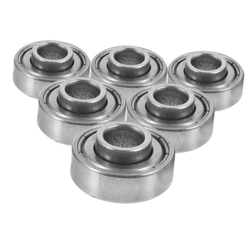 Gogogmee 6 Stück Teiliges Vorderrad Kugellager aus Stahl Präzisionslager Radnabe Ersatzteile für Manuelle Rollstühle Geeignete Einfache Montage und Erhöhte Stabilität von Gogogmee