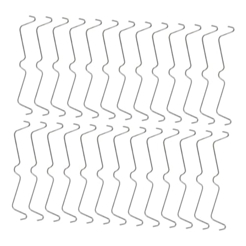Gogogmee 60 Stück Teiliges Pegboard Haken Robuste Pegboard Clips für Garagen Werkstätten und Lager Vielseitige Halterungen für Effiziente Organisation von Gogogmee