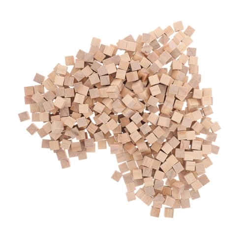 Gogogmee 600 Stück Holzklötzchen Bastelwürfel Quadratisch aus Naturholz für DIY Bastelprojekte Malen Stapelspielzeug zur Motorischer Fähigkeiten und Kreativität Gogogmee 600 Stück Holzklötzchen Bastelwürfel Quadratisch aus Naturholz für DIY Bastelprojekte Malen Stapelspielzeug zur Motorischer Fähigkeiten und Kreativität von Gogogmee