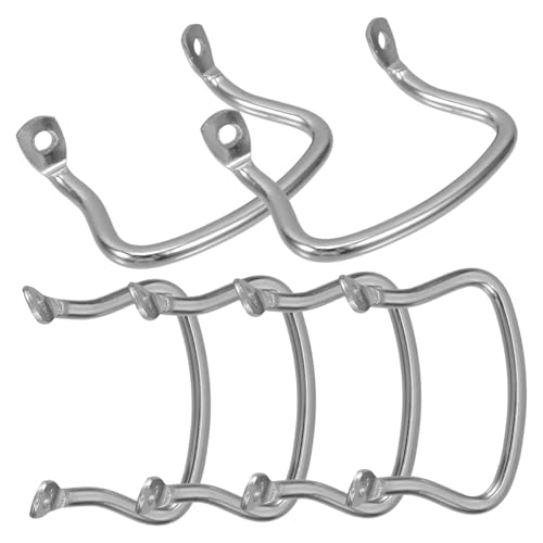 Gogogmee 6Stücke Topfgriff Teilig Abnehmbare Hitzebeständige Topfgriffe für Wok und Töpfe Doppelösen Design für Sicheren Halt Installieren Langlebige von Gogogmee