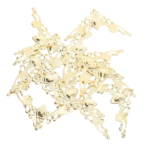 Gogogmee 80 Stück Vintage Metall Buch Eckenschutz Hohle Dreieckige Kantenbeschützer für Scrapbook Fotoalbum und Verpackung Leicht Robust Schnelle Montage Dekorativer Schutz für Alben und Gogogmee 80 Stück Vintage Metall Buch Eckenschutz Hohle Dreieckige Kantenbeschützer für Scrapbook Fotoalbum und Verpackung Leicht Robust Schnelle Montage Dekorativer Schutz für Alben und von Gogogmee