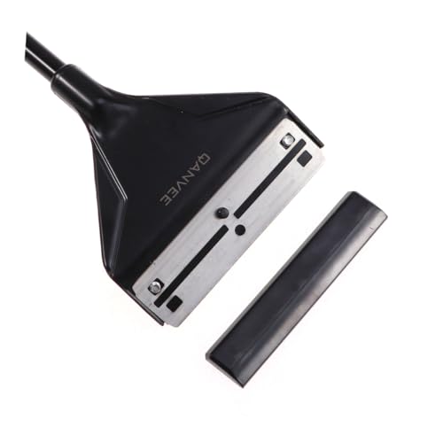 Gogogmee Aluminium Magnesium Legierung Aquarien schaber mit Edelstahlklingen Verstellbarer Winkel Leichte Algenbürste Lang Schonend für Glasfische und Pflanzen im Aquarium von Gogogmee
