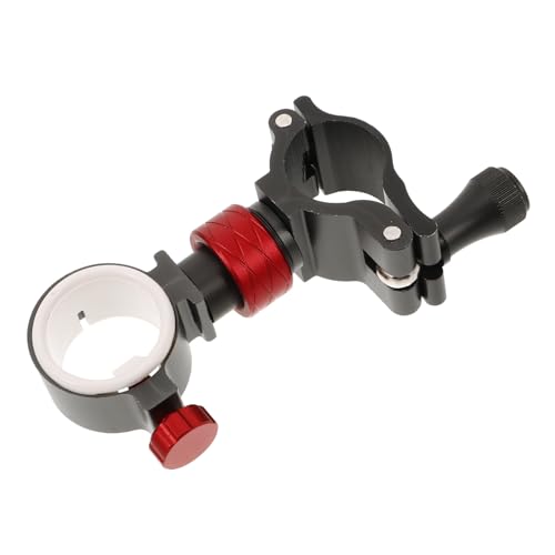Gogogmee Angelstuhl Regenschirmhalter aus Aluminiumlegierung Verstellbarer Langlebiger Sonnenschirmständer für Angelstuhl Leicht Einfach zu Montieren für Outdoor Angeln von Gogogmee