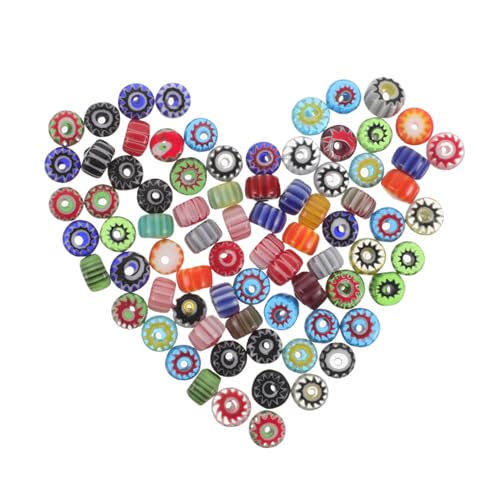 Gogogmee Assortierte Mehrfarbige Lose Glas-kürbisperlen für DIY Schmuckherstellung Runde Flache Strangperlen für Armbänder und Halsketten Gogogmee Assortierte Mehrfarbige Lose Glas-kürbisperlen für DIY Schmuckherstellung Runde Flache Strangperlen für Armbänder und Halsketten von Gogogmee