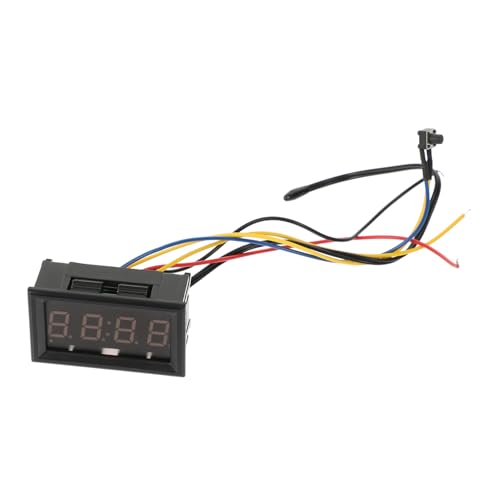 Gogogmee Auto-digitaluhr mit Thermometer und Spannungsmesser -display Grün Einfache Installation im Zigarettenanzünder Ablesbar bei Nacht Präzise Temperatur Spannungsanzeige fürs Gogogmee Auto-digitaluhr mit Thermometer und Spannungsmesser -display Grün Einfache Installation im Zigarettenanzünder Ablesbar bei Nacht Präzise Temperatur Spannungsanzeige fürs von Gogogmee