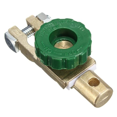 Gogogmee Batterie Isolator Trennschalter mit Schnellverschluss Schraube Akku Schutz Hauptschalter Werkzeugloser Batterietrennschalter für Auto und Boot Diebstahl Funktion Gogogmee Batterie Isolator Trennschalter mit Schnellverschluss Schraube Akku Schutz Hauptschalter Werkzeugloser Batterietrennschalter für Auto und Boot Diebstahl Funktion von Gogogmee