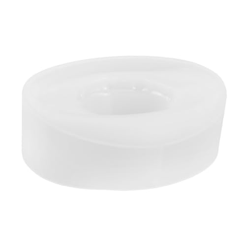 Gogogmee Cowboyhut Form Schmucktablett Harzform Tablett Silikonform Fondantform Silikonplattenform Silikonform Tablett Silikonformen Für Harztablett Harzformen Weißes Kieselgel von Gogogmee