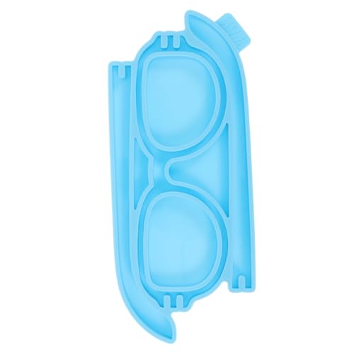 Gogogmee DIY Epoxidharz Silikonform für Brillen Kreative Gießform für Dekorative Wandkunst Flexibles und Geruchsfreies Material Einfach zu Entformen für Bastelprojekte von Gogogmee