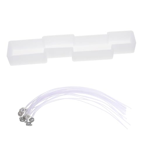 Gogogmee DIY Kerzenform Silikon Gießform für Stabkerzen Transparent Wiederverwendbar Für Paraffin Wachs Bienenwachs Handgemachte Duftkerzen Herstellung Gogogmee DIY Kerzenform Silikon Gießform für Stabkerzen Transparent Wiederverwendbar Für Paraffin Wachs Bienenwachs Handgemachte Duftkerzen Herstellung von Gogogmee