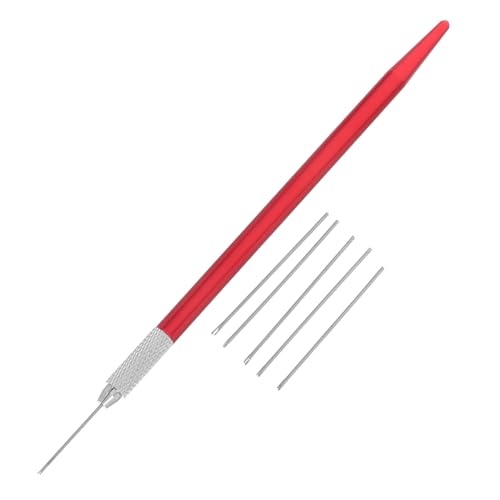 Gogogmee Doll Hair Rooting mit Nadeln und Halter Präzises Rerooting Tool für DIY Puppenhaarreparatur Geeignet für Anfänger und Profis zur Realistischen Haarrestauration von Gogogmee