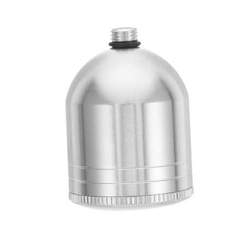 Gogogmee Edelstahl Airbrush Flasche Korrosionsbeständig Leicht Tragbar Ersatzbehälter für Nahtloses Malen und Schnelles Farbwechseln für Mobile Künstler von Gogogmee