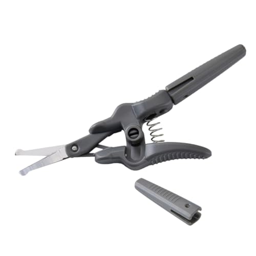 Gogogmee Edelstahl Augenbrauenschere Multifunktional Präzise Trimmer für Wimpern Nasenhaare Bart und Gesichtshaar Sicherer Griff Langlebig für Damen und Herren von Gogogmee