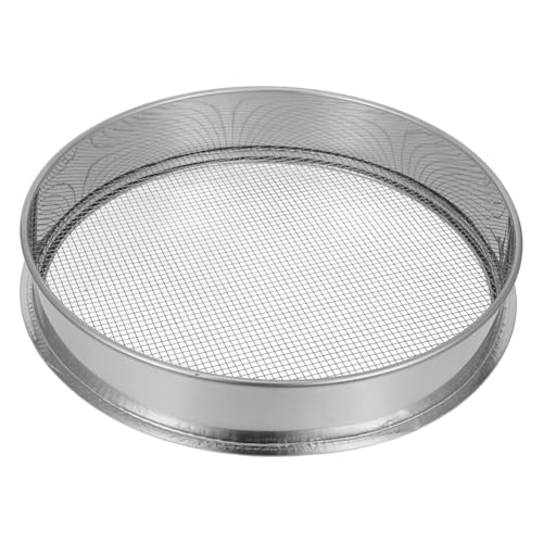 Gogogmee Edelstahl Gartensieb Feines Bodensieb Ergonomisch Geformt Für Erde Kompost Steine Gartenarbeit Vielseitig Einsetzbar Gogogmee Edelstahl Gartensieb Feines Bodensieb Ergonomisch Geformt Für Erde Kompost Steine Gartenarbeit Vielseitig Einsetzbar von Gogogmee