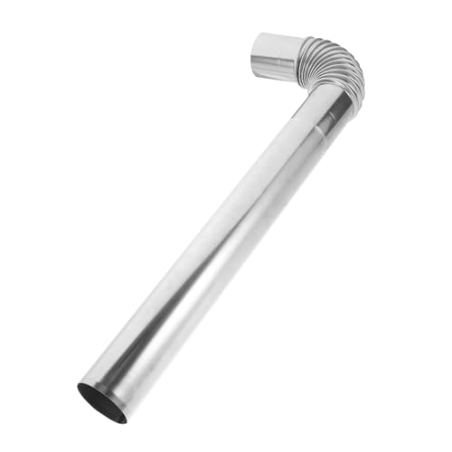 Gogogmee Edelstahl Kaminrohr mit Bogen Flexibel Kaminabzug Rauchrohr Ofenrohr Ersatz für Heizungsanlage und BBQ Hitzebeständig Einfacher Einbau Korrosionsbeständig und Langlebig Gogogmee Edelstahl Kaminrohr mit Bogen Flexibel Kaminabzug Rauchrohr Ofenrohr Ersatz für Heizungsanlage und BBQ Hitzebeständig Einfacher Einbau Korrosionsbeständig und Langlebig von Gogogmee